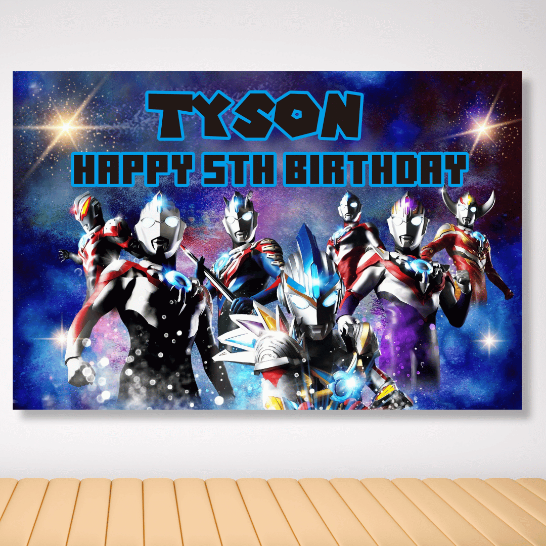 Ultaman 超人 生日布