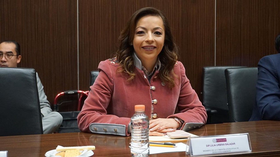diputada priísta Lilia Urbina Salazar