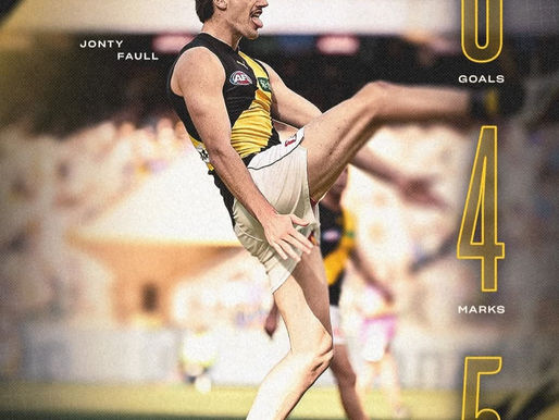 What Was Jonty Faull Starting to Show Richmond in Early 2026?