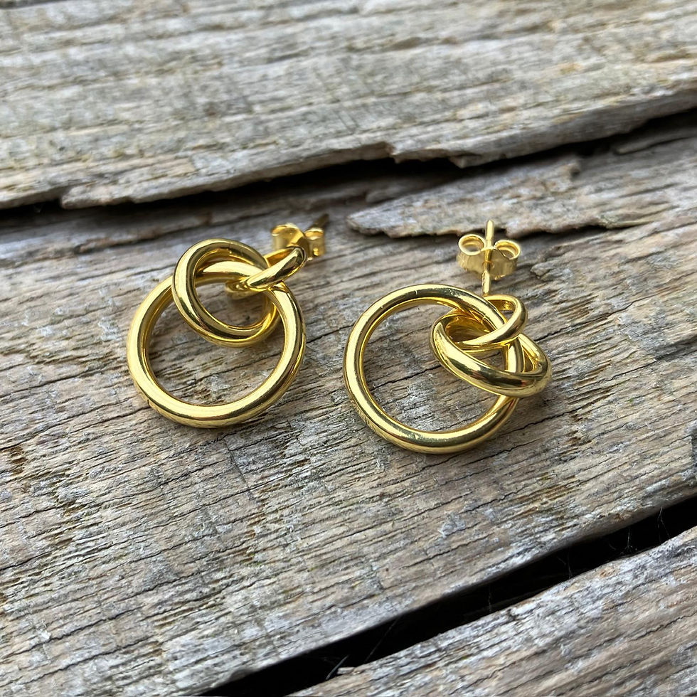 Thumbnail: Grace Twist Hoops