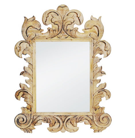 VINTAGE WOOD mirror