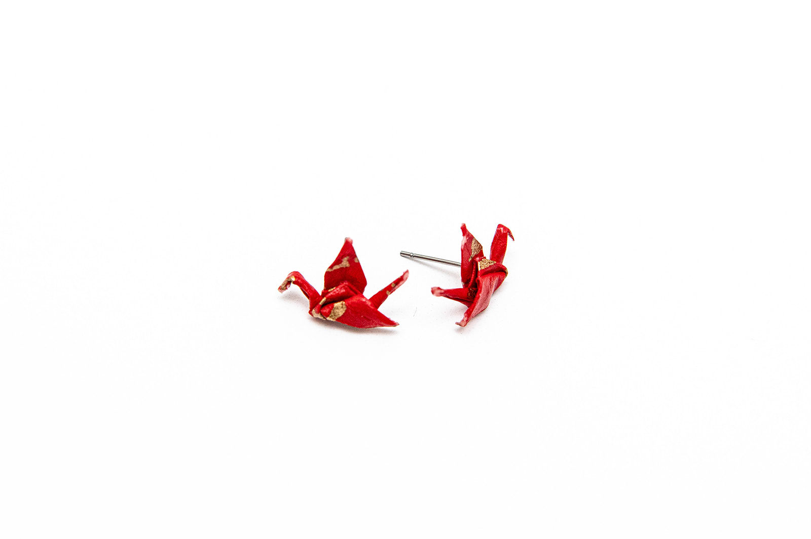 Crane Stud Earrings
