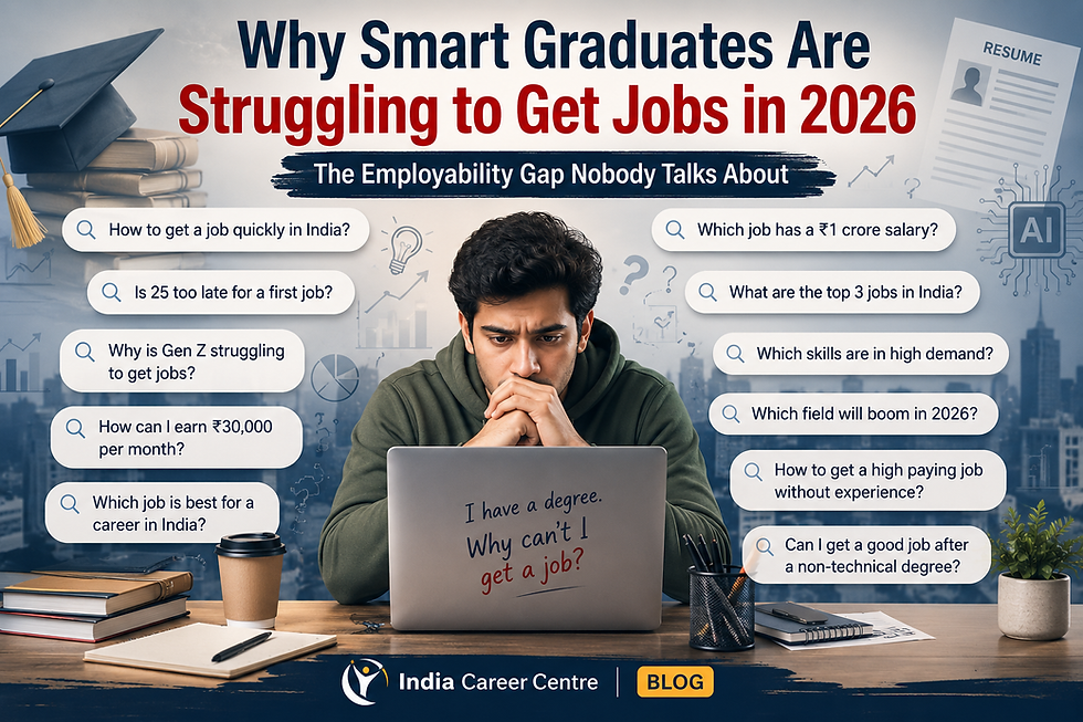 Job related Question by Young Indian in 2026 on Google