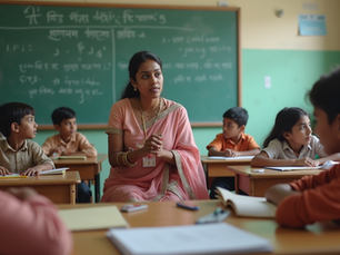 Indian Class School Room