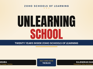 Zoho Schools of Learning: Challenging the Conventional Higher Education System
