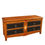 Miniature : Meuble TV bois massif noir biais