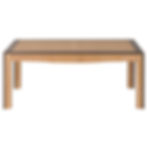 Table rectangulaire extensible bois massif