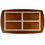 Thumbnail: Plateau de table ovalisée extensible TRADITION en merisier massif