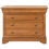 Thumbnail: commode bois chêne massif 4 tiroirs style Louis Philippe de face