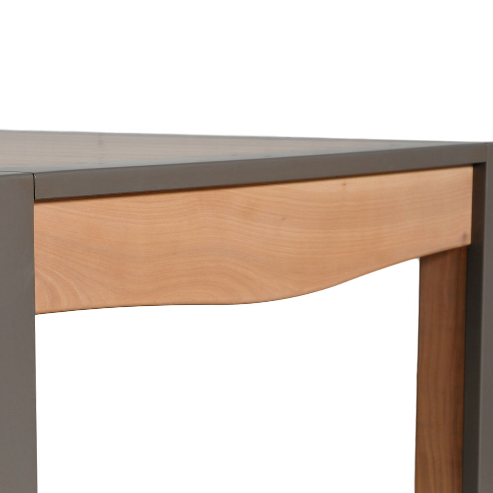 Thumbnail: Table repas contemporaine en bois