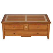 table basse relevable chêne
