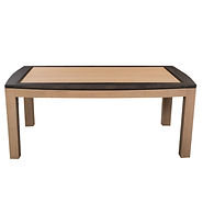 table chêne massif clair naturel