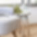 Round stools ÉGÉE in solid wood - pack of 2, 11 colors