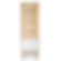 KUBE white solid wood display cabinet - 2 depths, Argentier option