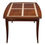 Thumbnail: Table ovalisée extensible TRADITION en merisier massif vue de face