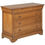 Thumbnail: commode bois chêne massif 4 tiroirs style Louis Philippe de biais