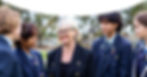 Middle School Students in uniform smiling at Portside Christian College Newport Adelaide South Australia a Western Suburbs School