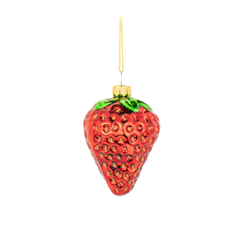 Sass & Belle Christmas Ornament "Strawberry"
