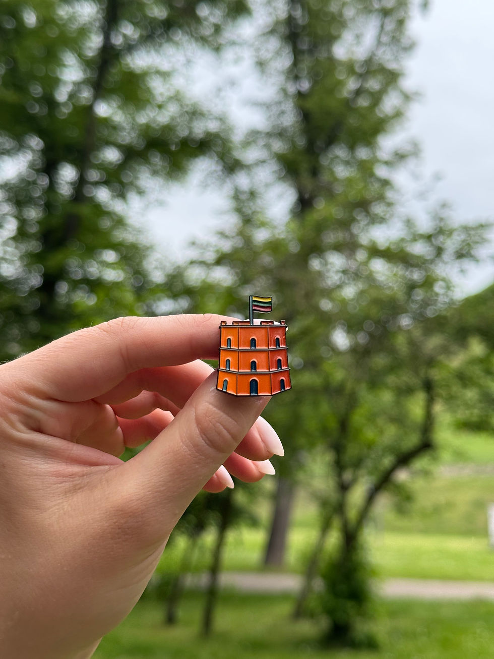 Thumbnail: Enamel Pin "Gediminas Castle"