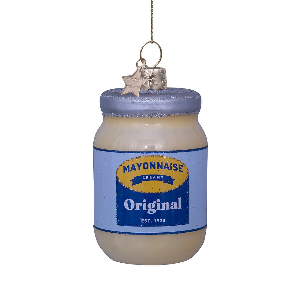 Vondels Christmas Ornament "Mayonnaise"