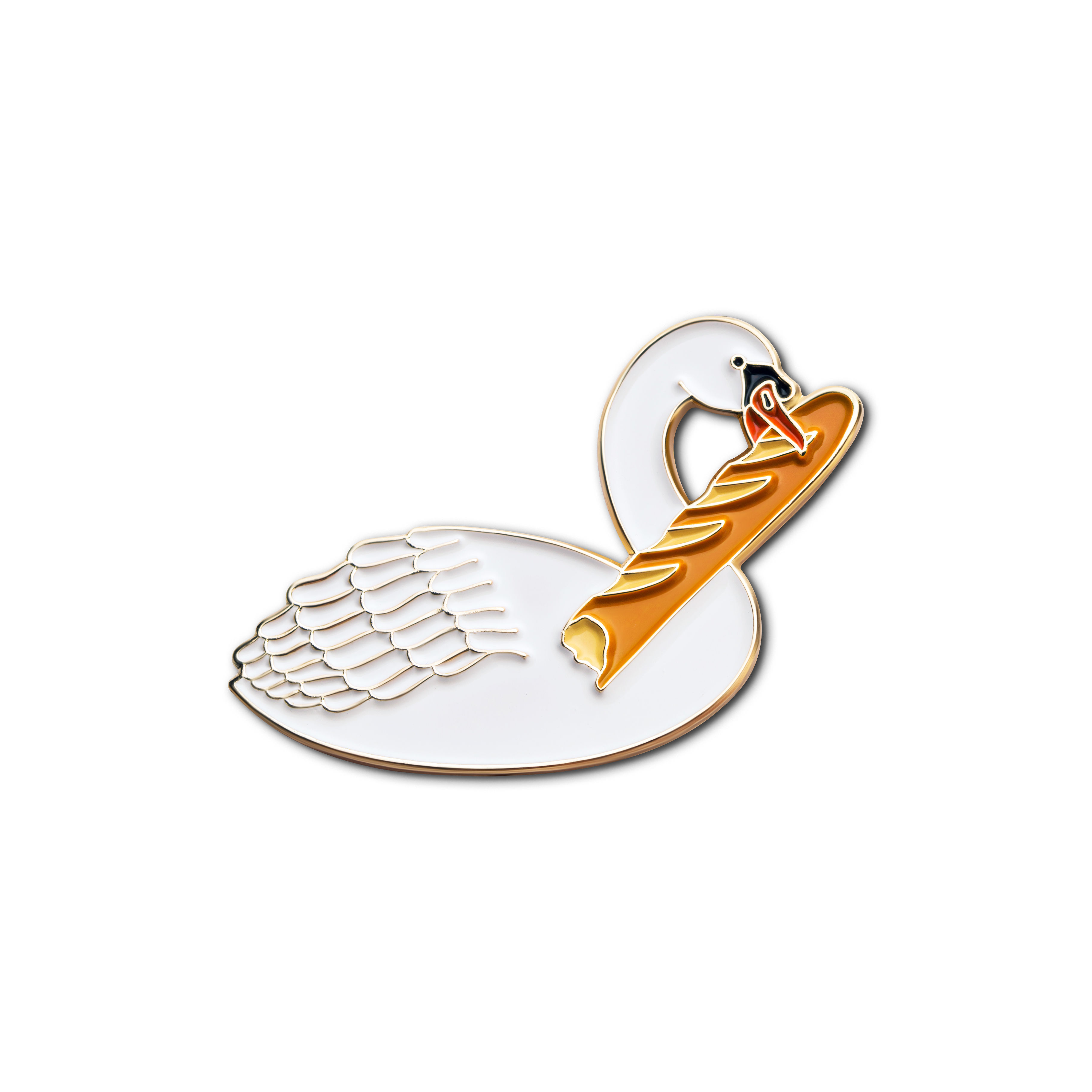 Enamel Pin "Lucky Swan"