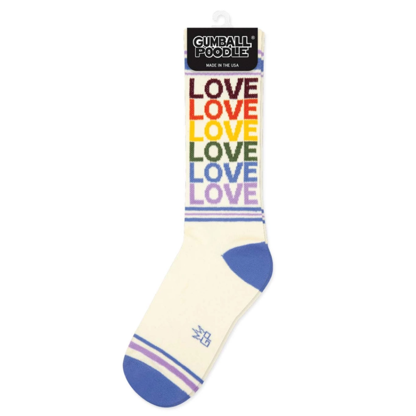Thumbnail: Gumball Poodle socks "Love"