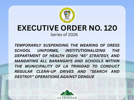 Mayor issues EO suspending wearing of dress school uniforms