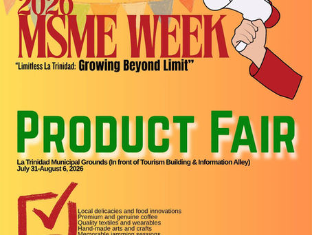 LA TRINIDAD MSME WEEK TRADE FAIR