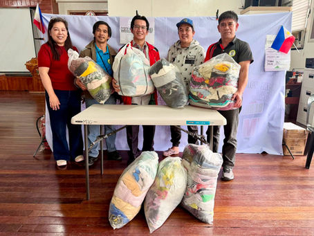 HELPING HANDS FOR DONATED CLOTHES
