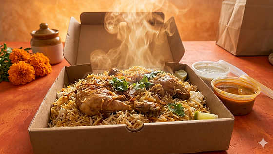Chicken Biryani Share box for 4 People