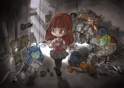 ろぼと女の子
