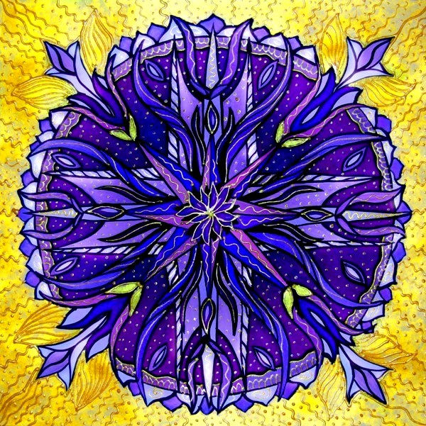 "Mandala Czakry Korony"