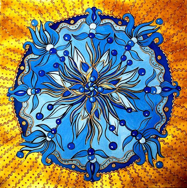 "Mandala Czakry Gardła"