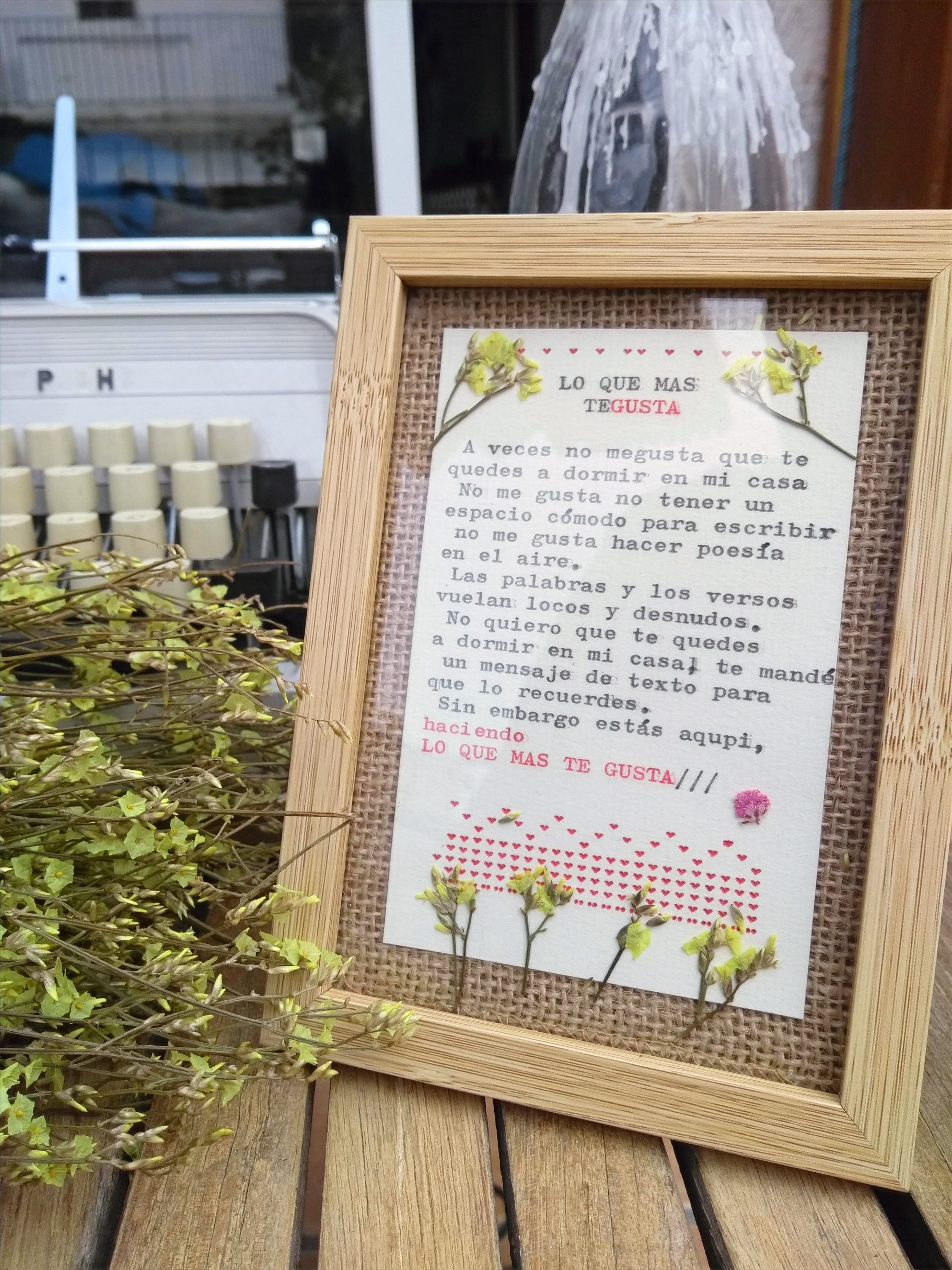 Cuadro Poetry Artwork