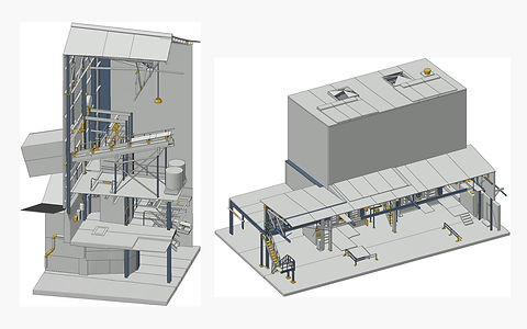 Processing Plant Scanning & 3D Modelling