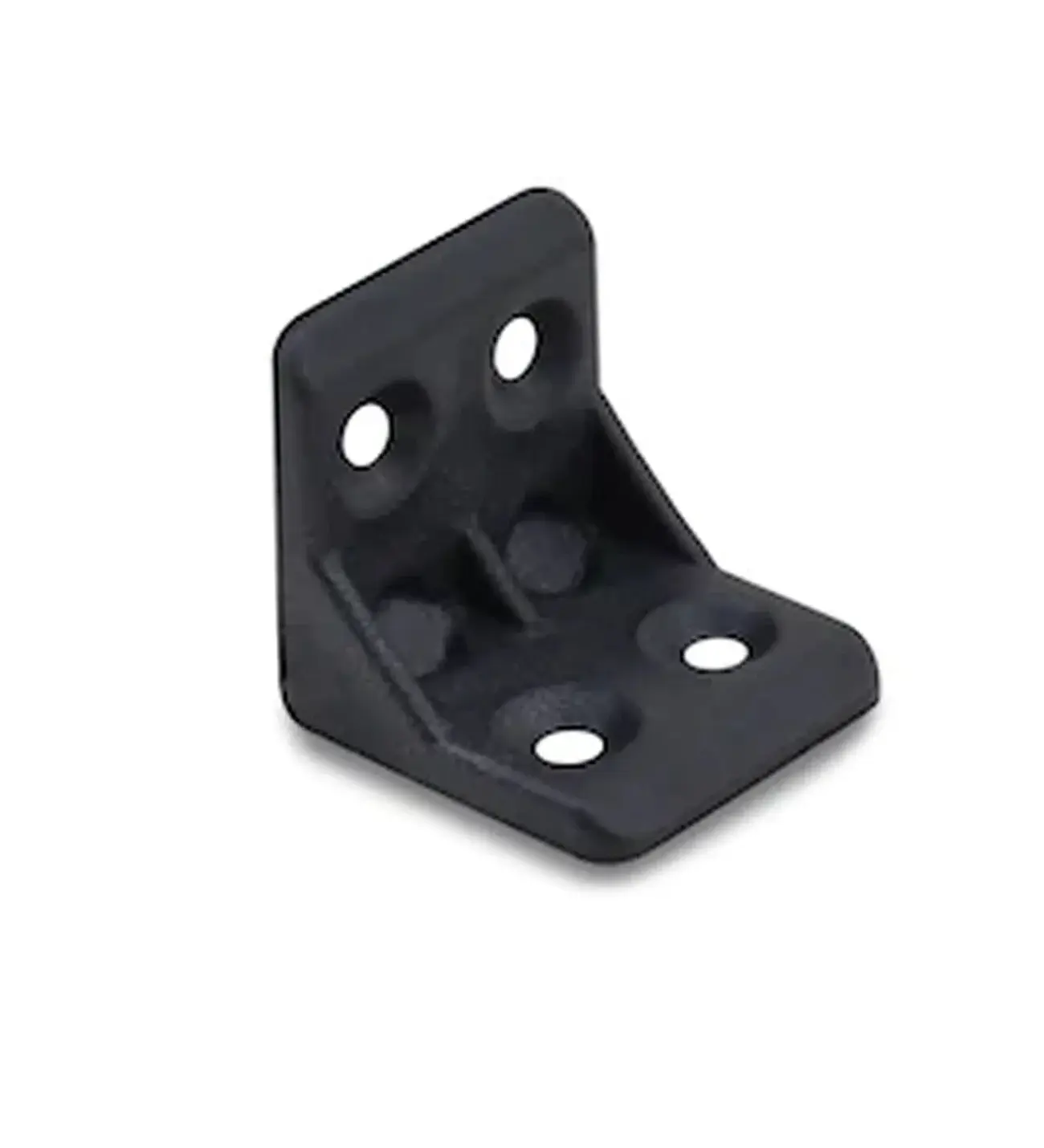 Plastik L köşe bağlantı elemanı-Siyah