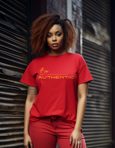 Be Authenic Tee | Tap Creationz