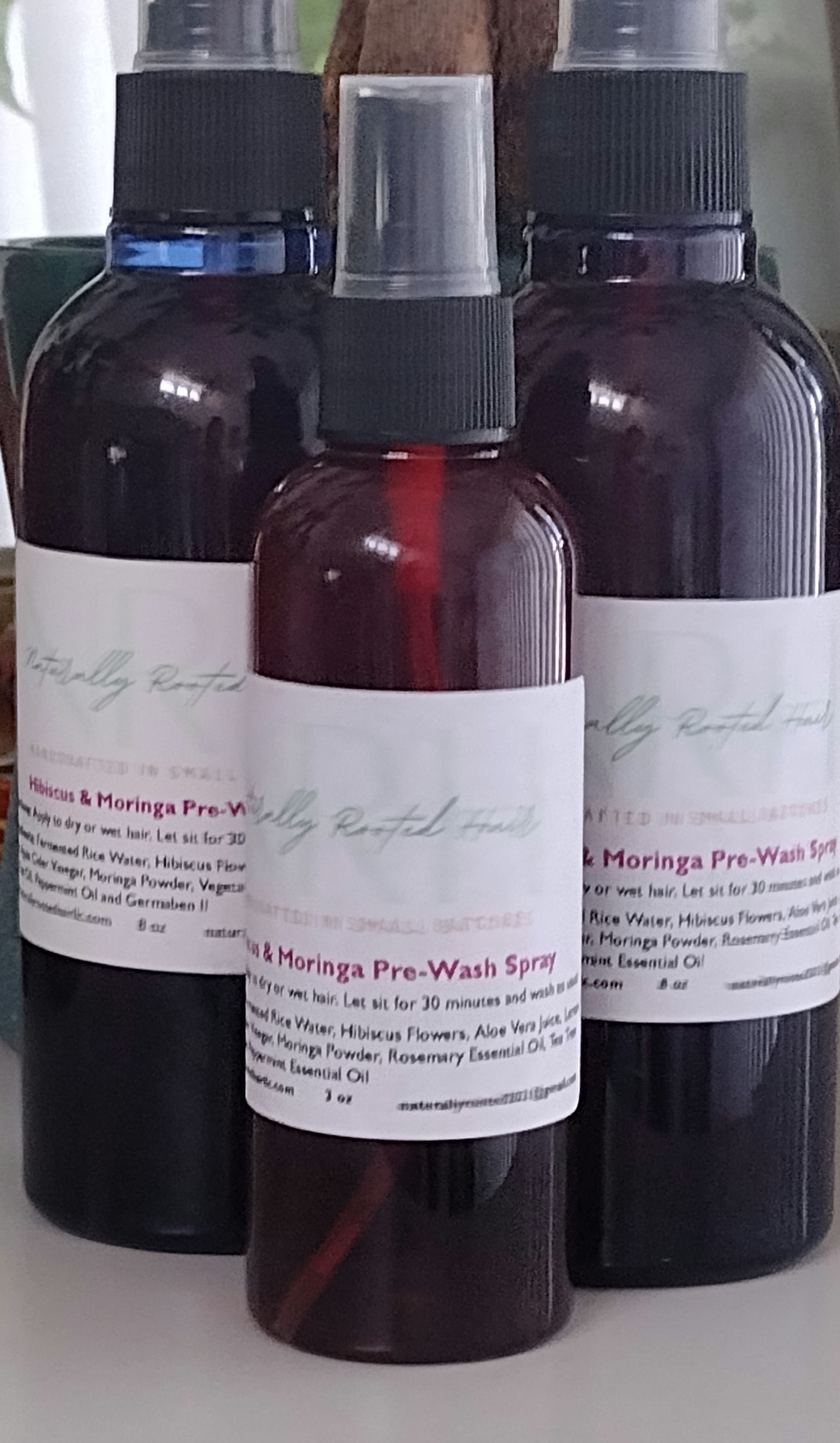 Hibiscus & Moringa Pre-Wash Spray