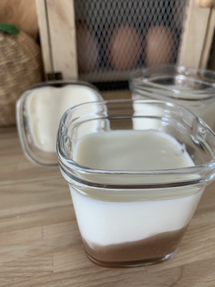 Yaourts à la crème de marrons façon la Laitière