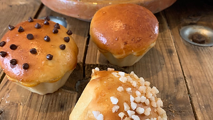 Briochettes au lait d'amande