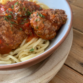 Spaghettis Boulettes