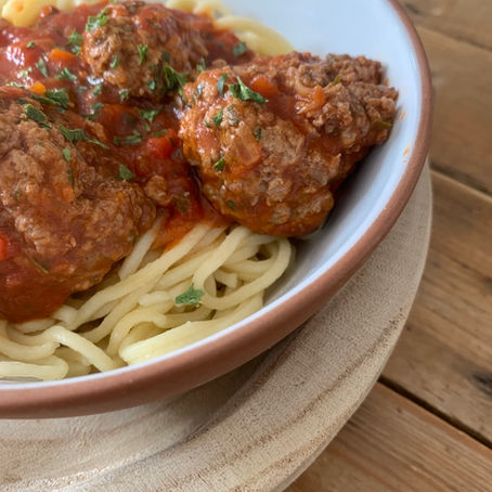 Spaghettis Boulettes 