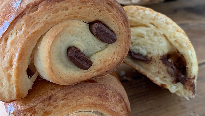 Pains au chocolat briochés