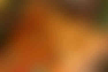 Deviled eggs topped with fried chicken and cranberries on a wooden Christmas tree tray, surrounded by festive greenery.