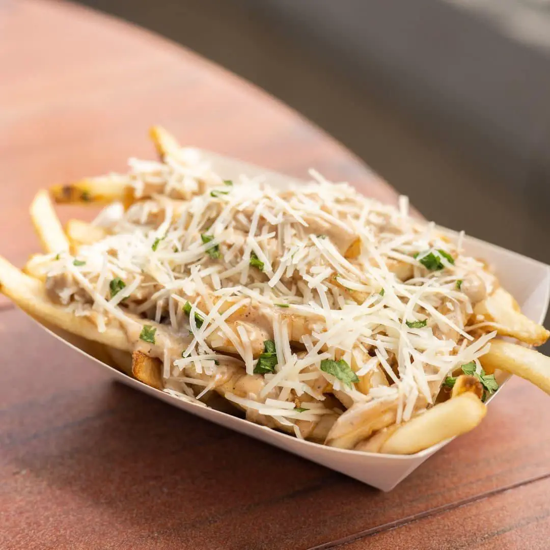 Black Garlic, Truffle, and Parmesan Fries.