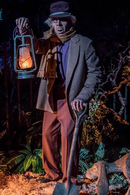 The Haunted Mansion Care Taker.