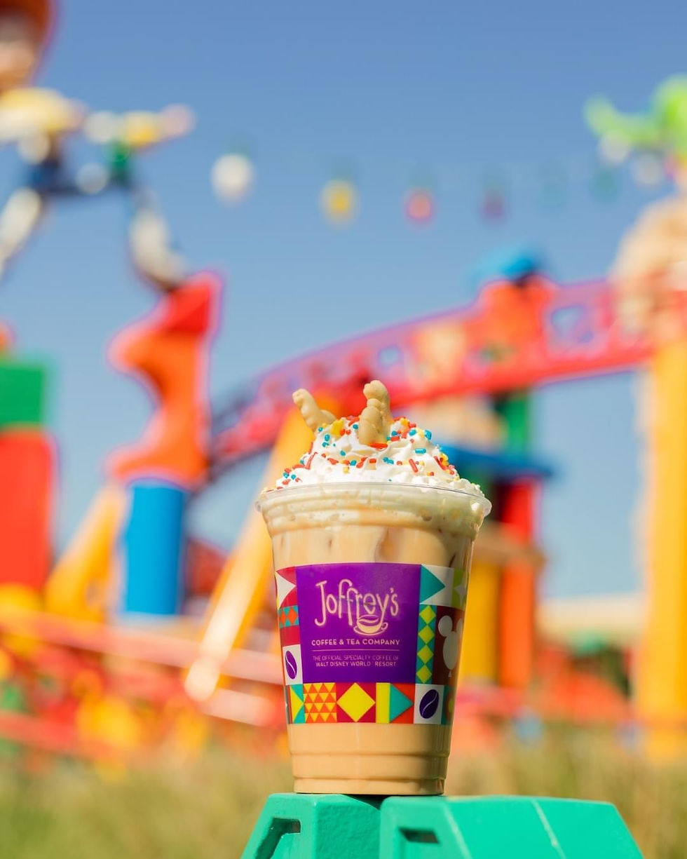 Jofferey's round em up latte hollywood studios toystory land andys back yard