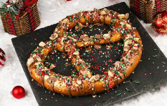 Festive Pretzel.