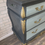 Thumbnail: Large Charcoal Gray & Blue Bombay Chest 