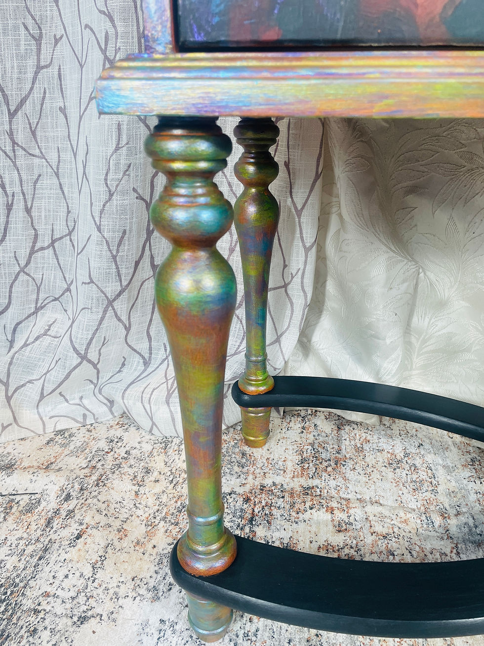 Thumbnail: Gorgeous metallic iridescent floral Buffet